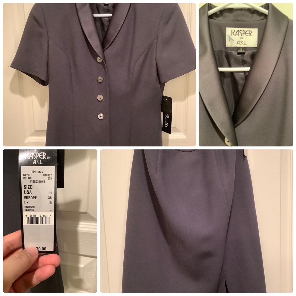 2pcKASPER Top and skirt size 6